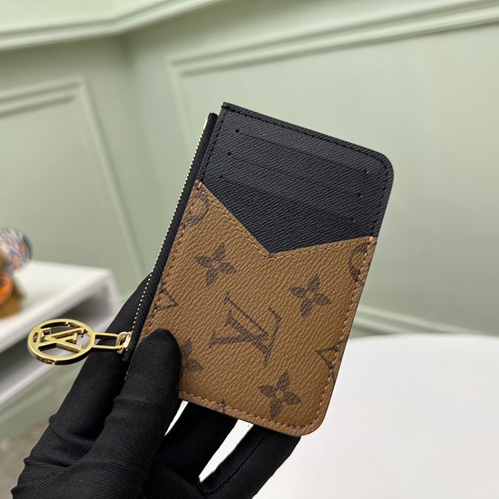 LOUIS VUITTON M81912 ロミーカードケース モノグラム イエローフラワー サイズ:12x8x0.8cm
