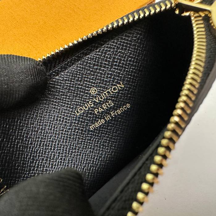 LOUIS VUITTON M81912 ロミーカードケース モノグラム イエローフラワー サイズ:12x8x0.8cm