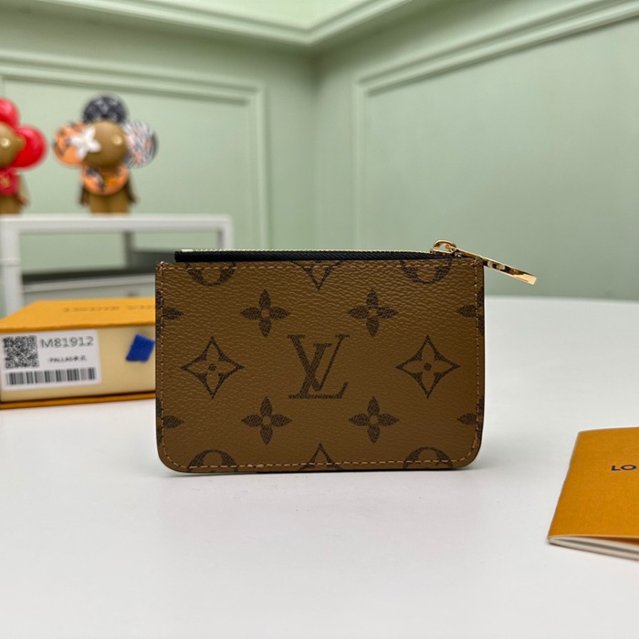 LOUIS VUITTON M81912 ロミーカードケース モノグラム イエローフラワー サイズ:12x8x0.8cm