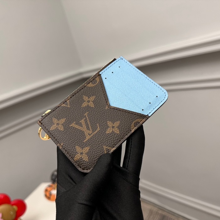 LOUIS VUITTON M83602 ロミーカードケース モノグラム ブルー サイズ:12x8x0.8cm