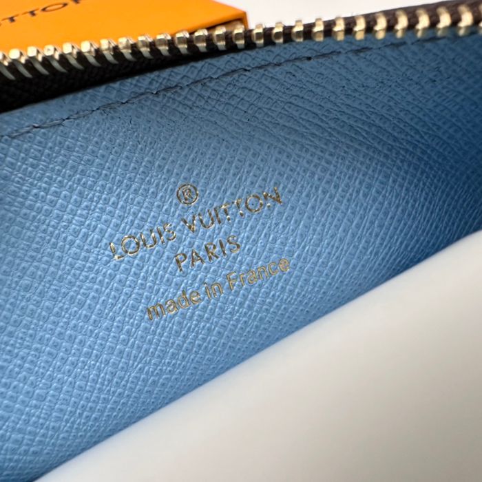 LOUIS VUITTON M83602 ロミーカードケース モノグラム ブルー サイズ:12x8x0.8cm