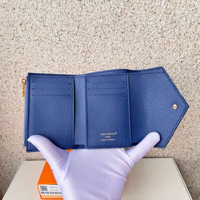 LOUIS VUITTON M13212 ヴィクトリーヌ財布 モノグラムデニム サイズ:12x2.5x9.5cm