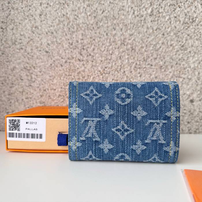LOUIS VUITTON M13212 ヴィクトリーヌ財布 モノグラムデニム サイズ:12x2.5x9.5cm