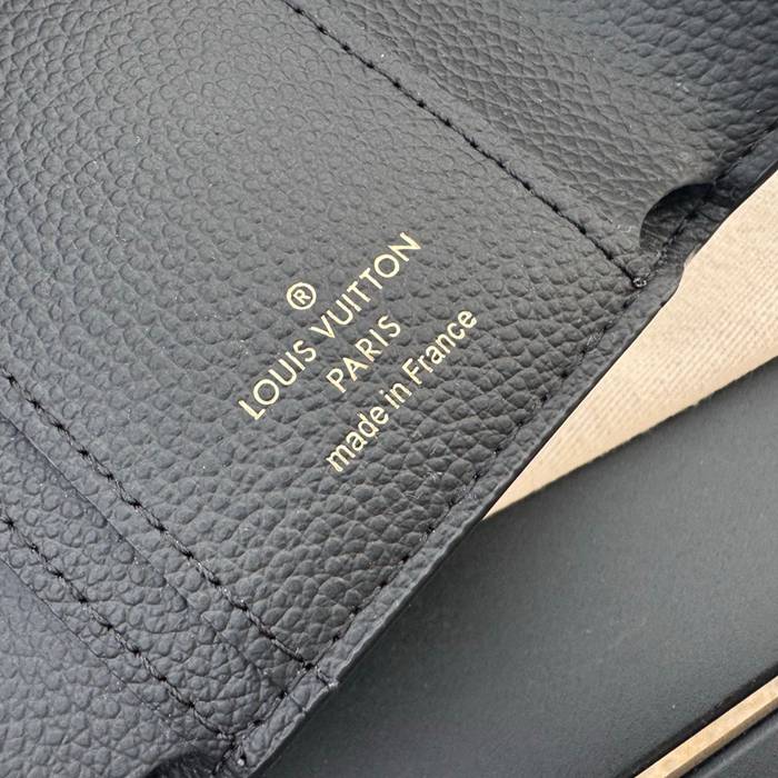 LOUIS VUITTON M62935 ゾエ短財布 モノグラムアンプラント ブラック サイズ:9.5x7.5cm