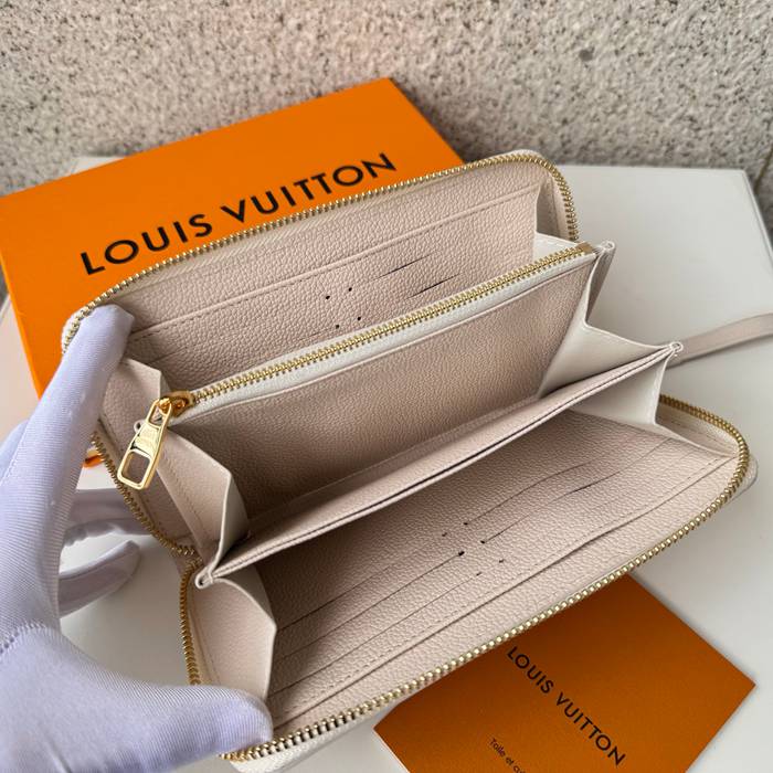 LOUIS VUITTON M25594 ジッピー長財布 モノグラムアンプラント サイズ:19.5x10.5x2.5cm