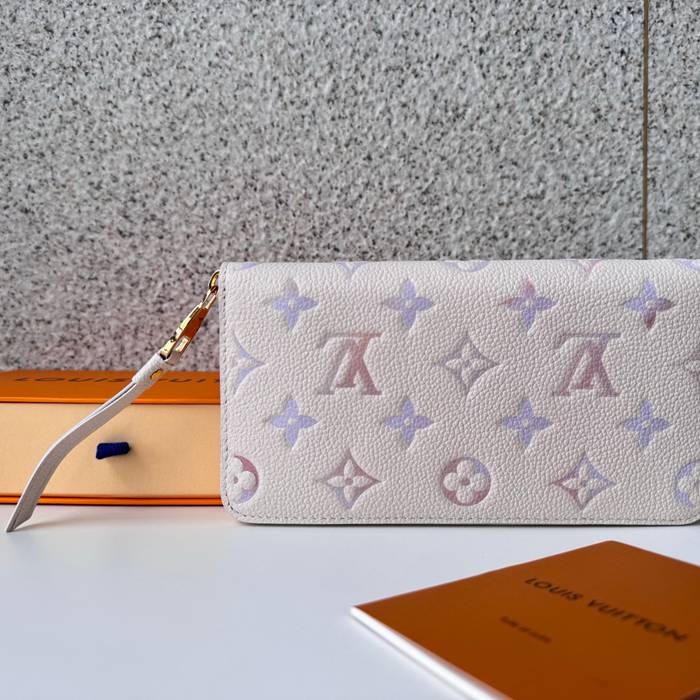 LOUIS VUITTON M25594 ジッピー長財布 モノグラムアンプラント サイズ:19.5x10.5x2.5cm