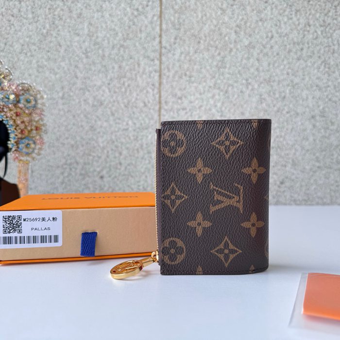 LOUIS VUITTON M25692 リサ財布 モノグラム ピンク サイズ:9x11.5x1.5cm