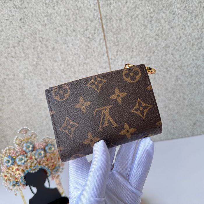 LOUIS VUITTON M25692 リサ財布 モノグラム ピンク サイズ:9x11.5x1.5cm