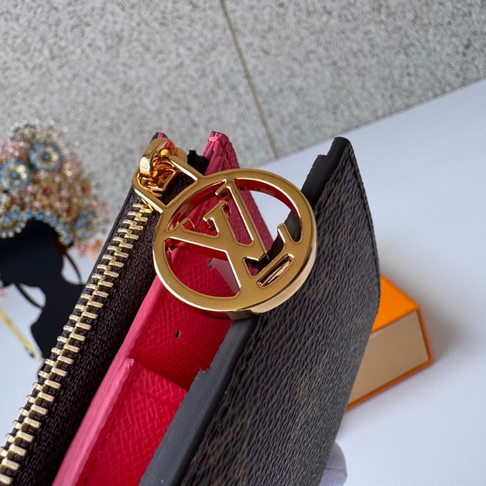 LOUIS VUITTON M25692 リサ財布 モノグラム ピンク サイズ:9x11.5x1.5cm