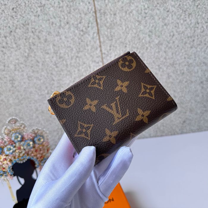 LOUIS VUITTON M25692 リサ財布 モノグラム ピンク サイズ:9x11.5x1.5cm