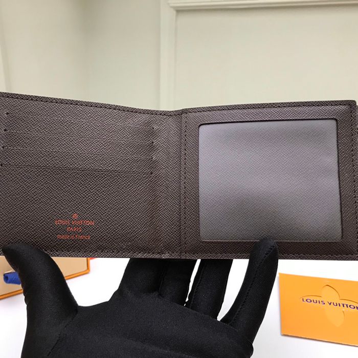 LOUIS VUITTON N60053 アメリゴ財布 ダミエエベン サイズ:11.5x9.5cm
