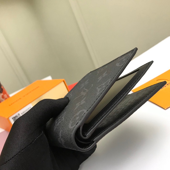 LOUIS VUITTON M60053 アメリゴ財布 モノグラムエクリプス サイズ:11.5x9.5cm