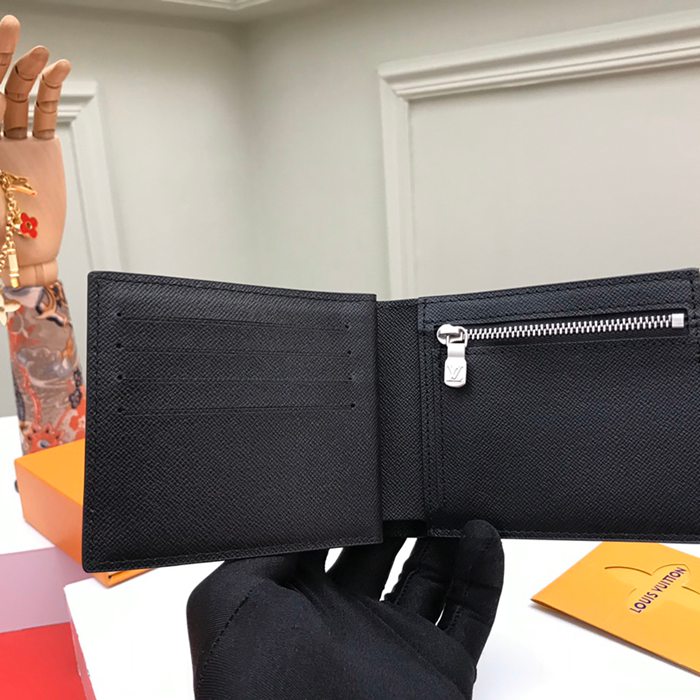 LOUIS VUITTON M60053 アメリゴ財布 モノグラムエクリプス サイズ:11.5x9.5cm