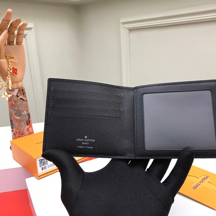 LOUIS VUITTON M60053 アメリゴ財布 モノグラムエクリプス サイズ:11.5x9.5cm