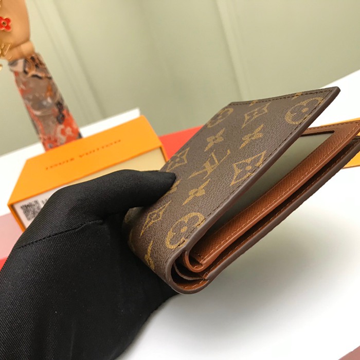 LOUIS VUITTON M60053 アメリゴ財布 モノグラム サイズ:11.5x9.5cm