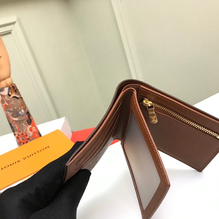 LOUIS VUITTON M60053 アメリゴ財布 モノグラム サイズ:11.5x9.5cm
