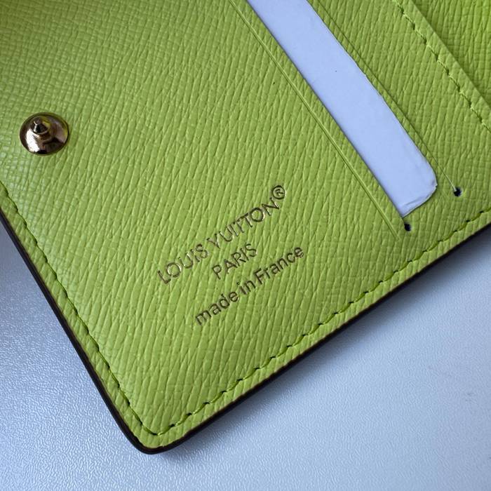 LOUIS VUITTON M14628 ポケットオーガナイザー LVシャルム グリーン サイズ:9x10x2.5cm