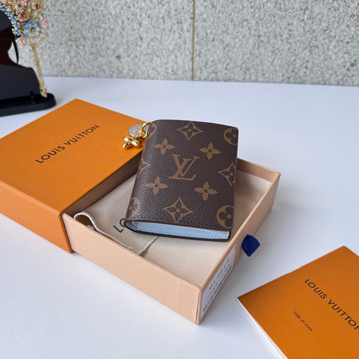LOUIS VUITTON M14613 ポケットオーガナイザー LVシャルム ブルー サイズ:9x10x2.5cm