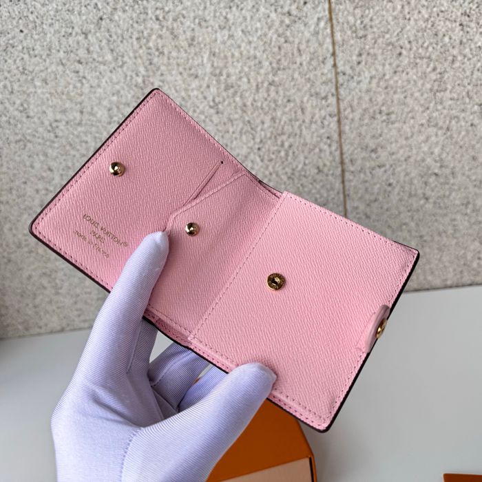 LOUIS VUITTON M14718 ポケットオーガナイザー LVシャルム ピンク サイズ:9x10x2.5cm