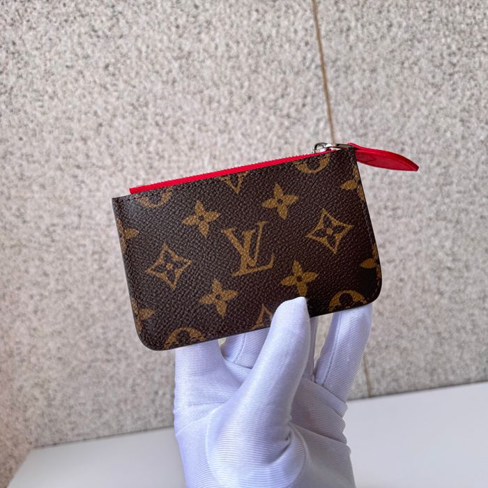 LOUIS VUITTON 12385 ロミーカードケース カラーマニアシリーズ レッド サイズ:12x8x0.8cm