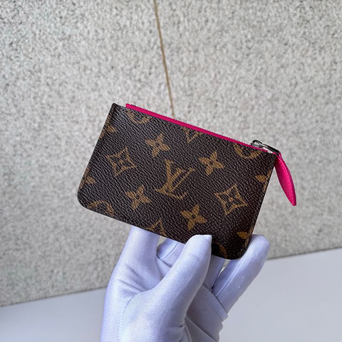 LOUIS VUITTON 12386 ロミーカードケース カラーマニアシリーズ ピンク サイズ:12x8x0.8cm