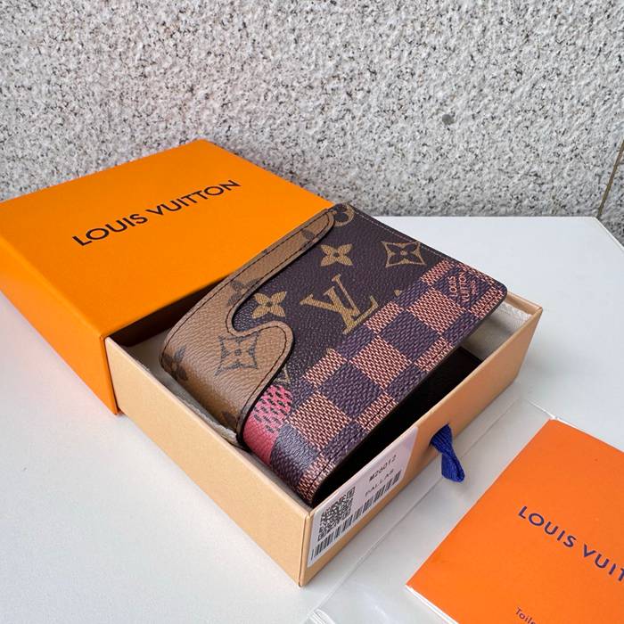 LOUIS VUITTON M26012 短財布 モノグラムランドスケープ サイズ:11x8.5cm