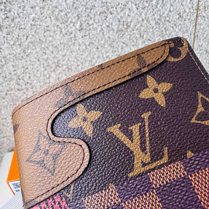 LOUIS VUITTON M26012 短財布 モノグラムランドスケープ サイズ:11x8.5cm