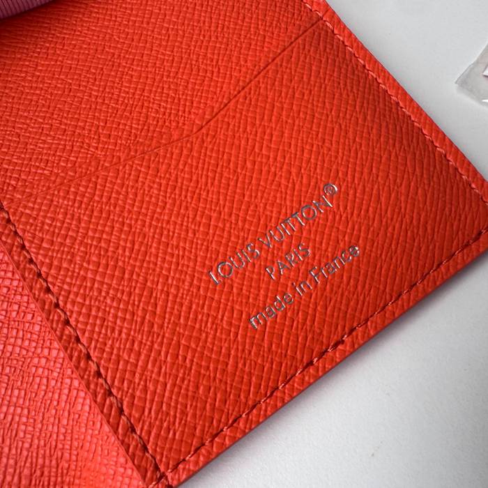 LOUIS VUITTON M14883 ポケットオーガナイザー カラードモノグラム スポーツシーン オレンジ サイズ:7.5x11.1cm
