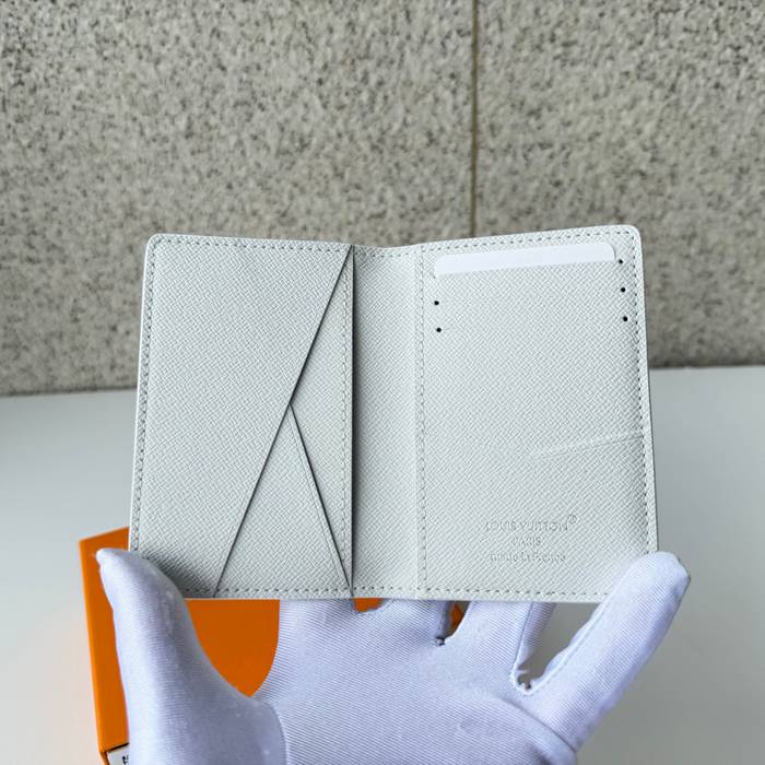 LOUIS VUITTON M14882 ポケットオーガナイザー カラードモノグラム スポーツシーン ホワイト サイズ:7.5x11.1cm