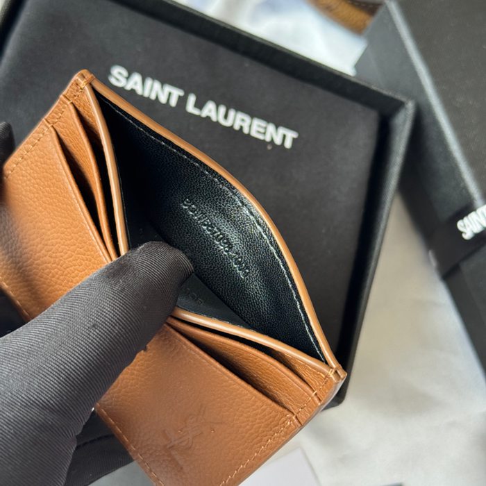 SAINT LAURENT 687098 カードケース 荔枝紋 サイズ:10x7.5x0.5cm