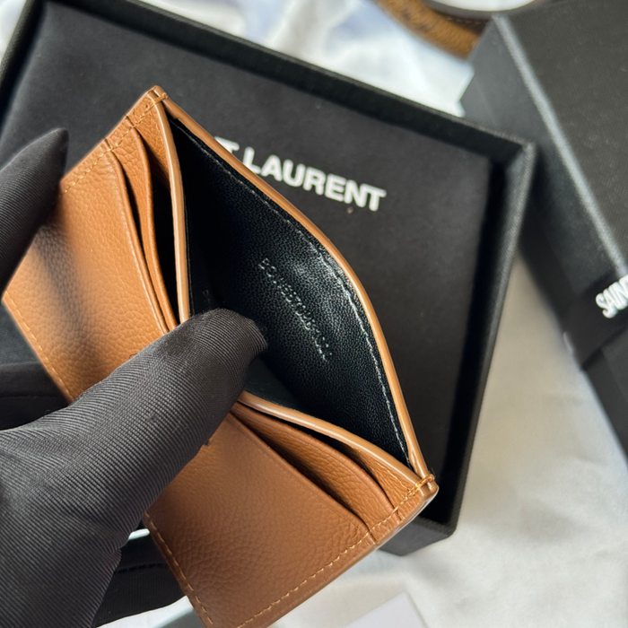 SAINT LAURENT 687098 カードケース 荔枝紋 サイズ:10x7.5x0.5cm