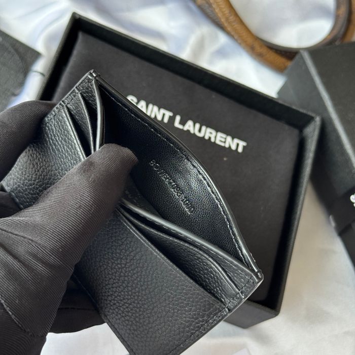 SAINT LAURENT 687098 カードケース 荔枝紋 サイズ:10x7.5x0.5cm