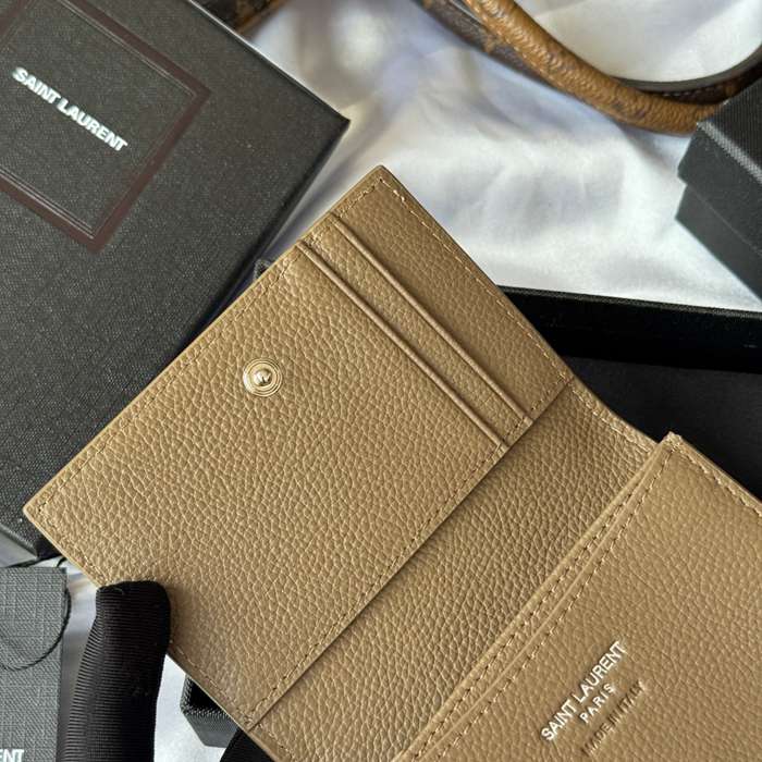 SAINT LAURENT 693492 フラップ名刺ケース 荔枝紋 サイズ:11x7.5cm